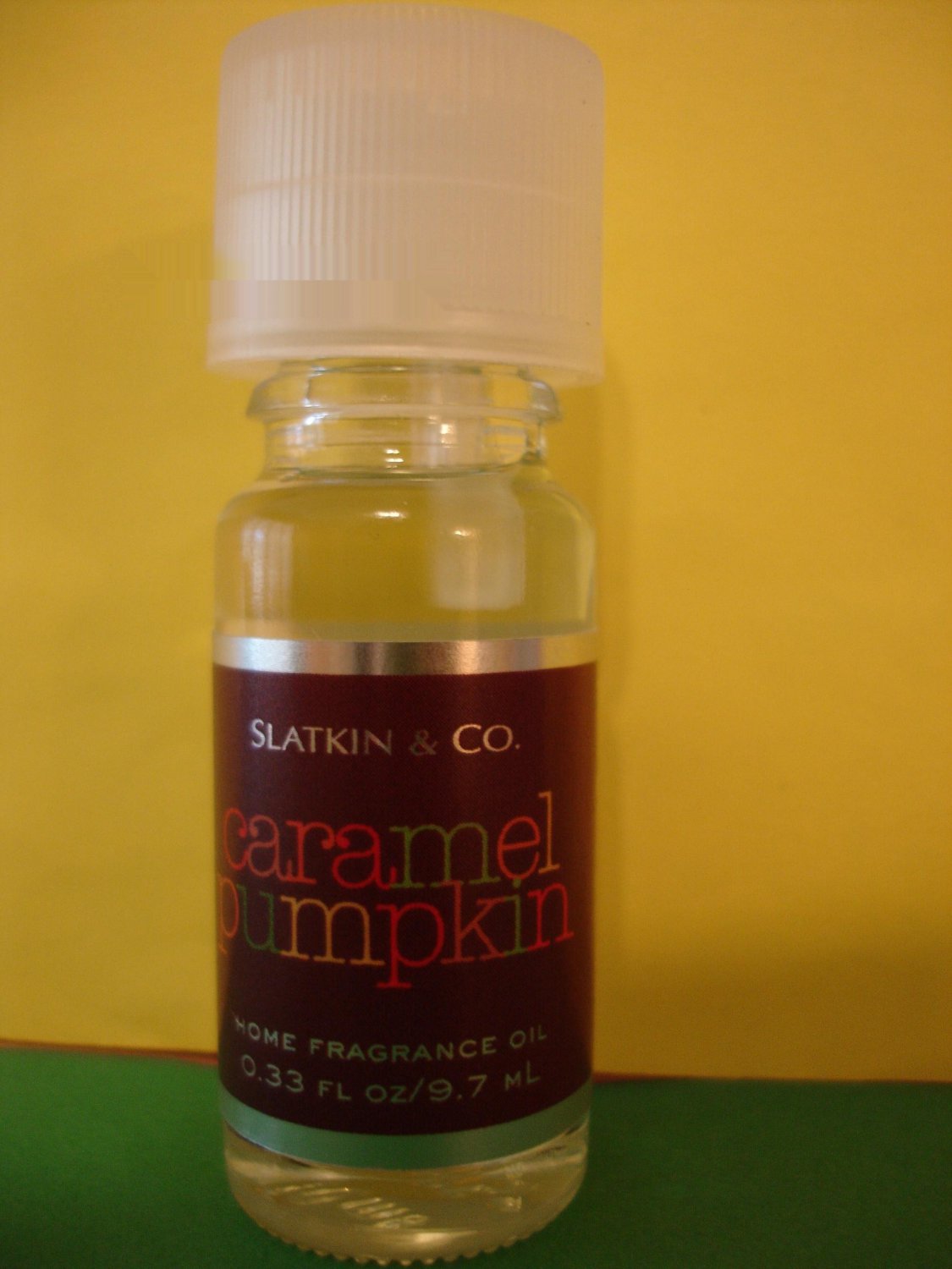 Bath & Body Works Slatkin Caramel Pumpkin Home Fragrance Oil