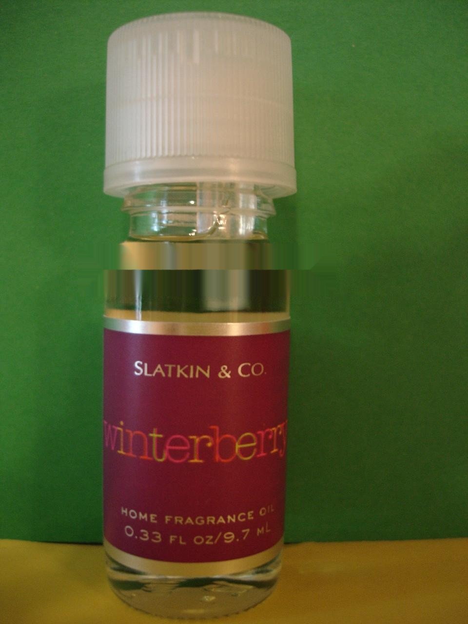 Bath & Body Works Slatkin Winterberry Home Fragrance Oil