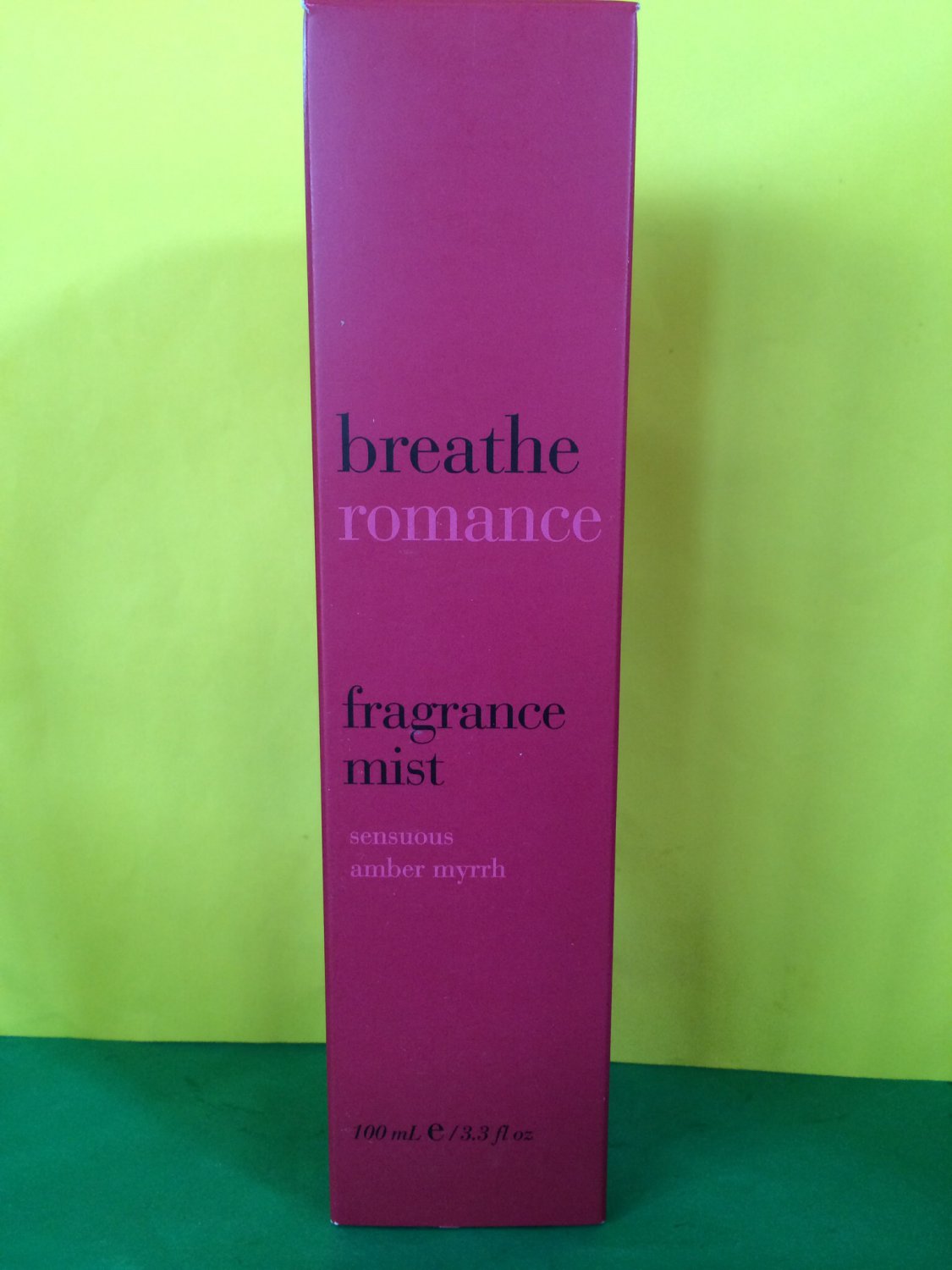 Bath and Body Works Breathe Romance Amber Myrrh Perfume Mist Spray