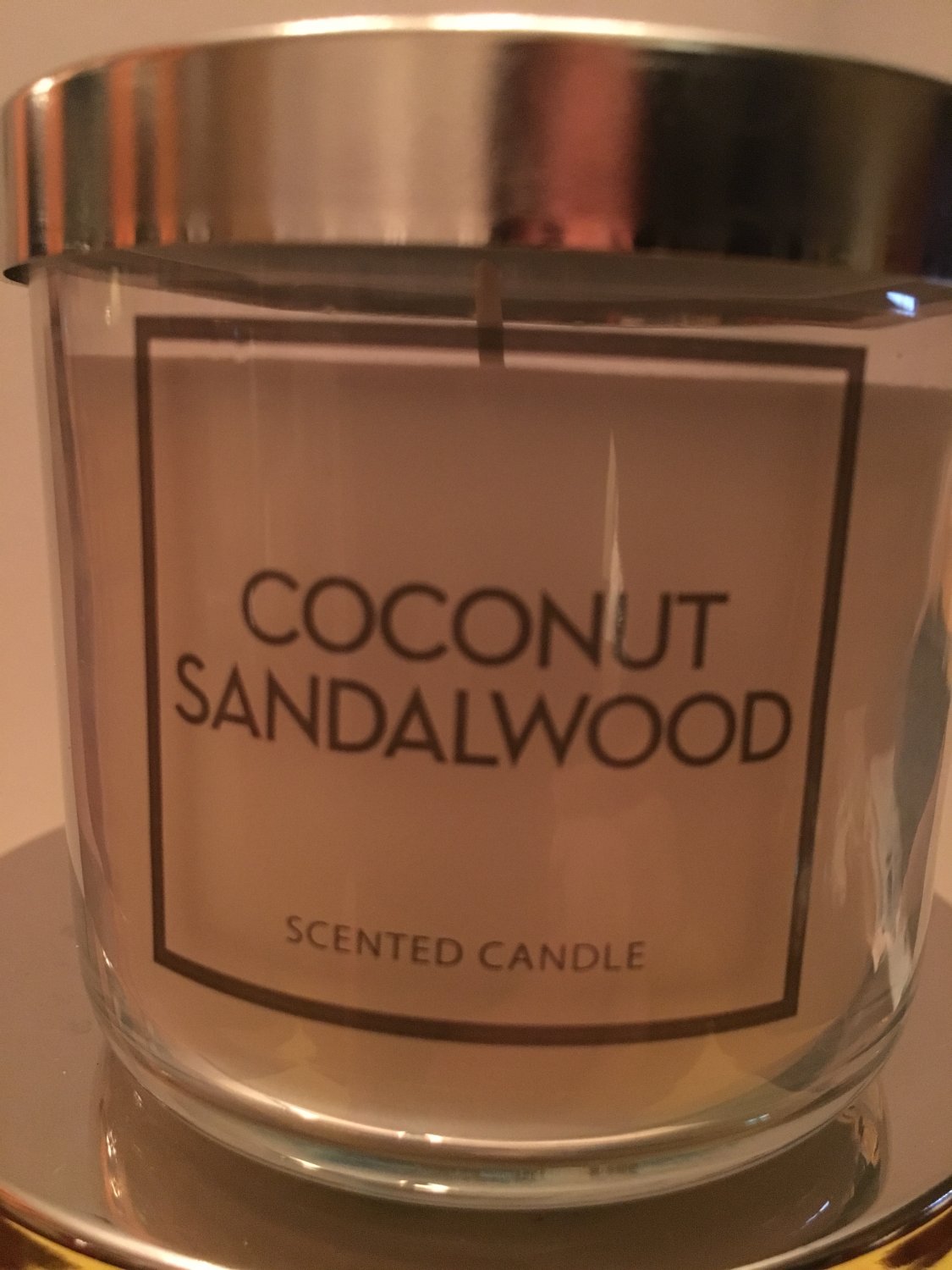 Bath Body Works Coconut Sandalwood 4 Oz Candle