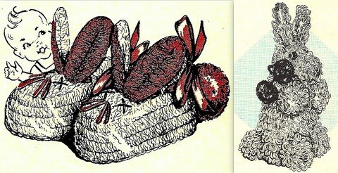 Bunny Bootees and A Bunny Crochet Pattern 723055