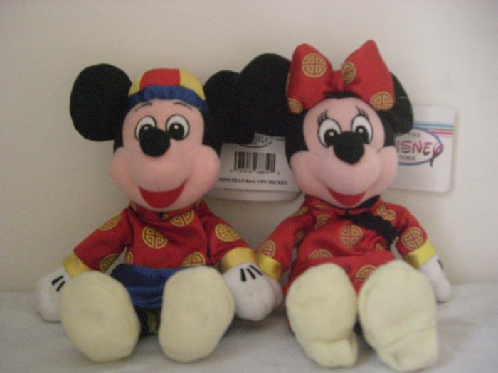 Mini Bean Bags: Mickey&Minnie