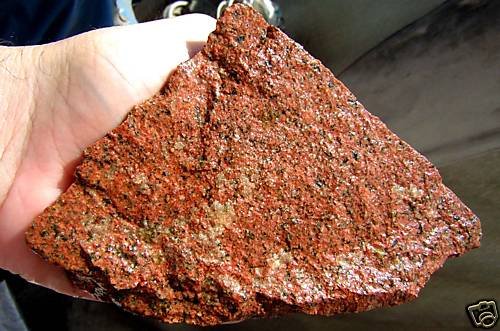 INCA PINKISH RED GRANITE 200gr7oz MINER MINING MINERAL