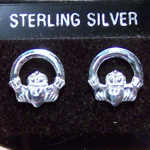 .925 Sterling Silver Love Frog Stud Earrings Made in Thailand