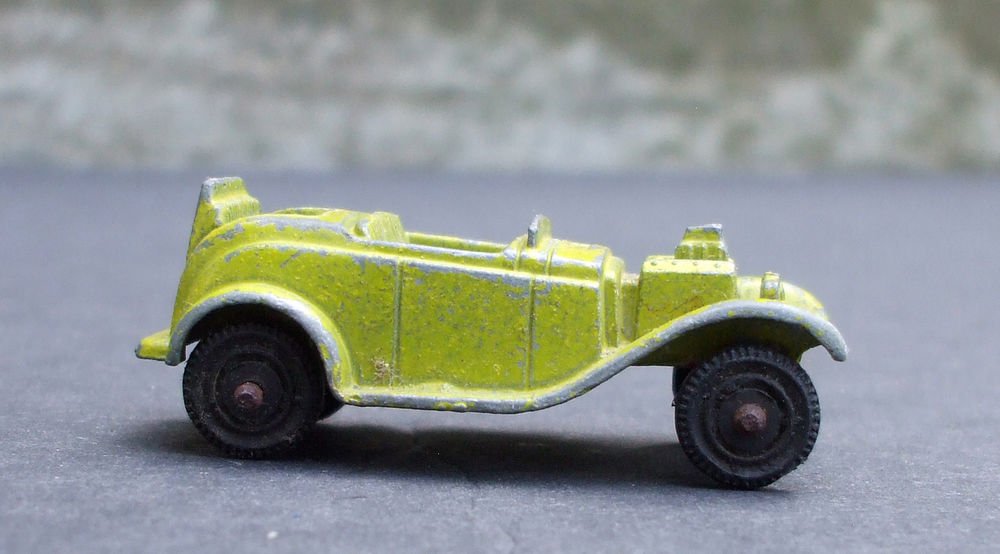 Vtg Lime Green Roadster Tootsietoy Tootsietoys Tootsie Toy