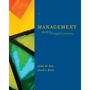 Management: Skills & Application by Leslie W. Rue