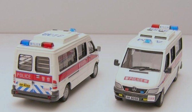 Hong Kong Police Emergency Unit van