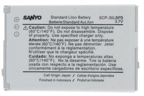 Sanyo Lilon Battery SCP-30LBPS 3.7V Katana LX 3800