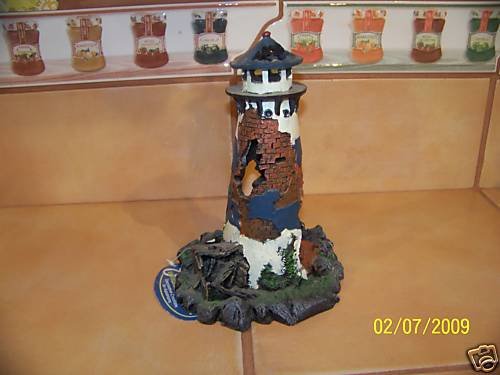 OLD LIGHTHOUSE RUINS Decoration for aquariums NEW