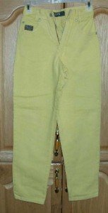 Yellow M.A.S.H. B83 5-pocket Jeans 22x25 girls CuTe