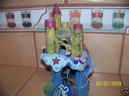 CORAL CASTLE CAVERN RUINS Decoration for aquariums NEW