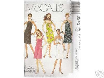 SUMMER DRESSES IN 4-variations McCALL'S PATTERN