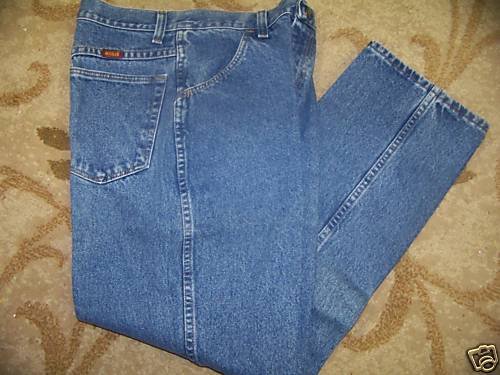 Boys RUSTLER Jeans -Rustler Size 16 Reg Very nice cond
