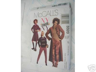 JUNIOR'S JACKET-PANTS-GAUCHOS McCALL'S PATTERN 9-14