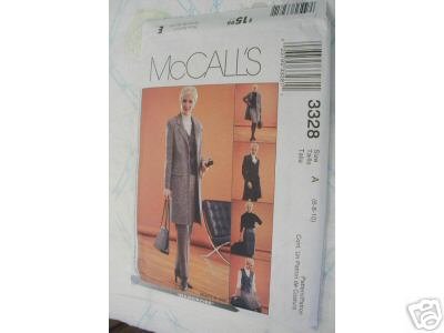 MISSES JACKET-VEST-SKIRT-PANTS PATTERN McCALL's 18 - 22