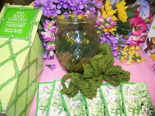 Avon 6 MINERAL SPRINGS CRYSTALS (Hanging Bath Garden)