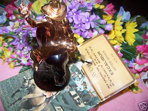 Avon EXCALIBUR After Shave (BUCKING BRONCO) COWBOY 6oz