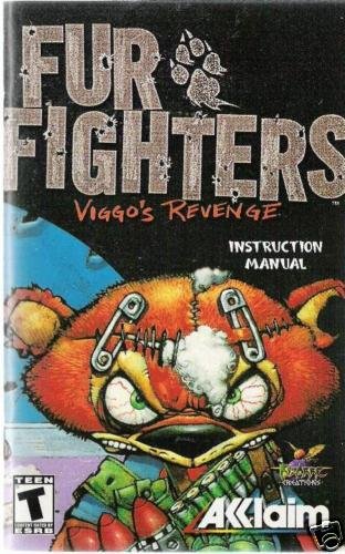 Fur Fighters Viggo's Rv (PS2)INSTRUCTION MANUAL no game