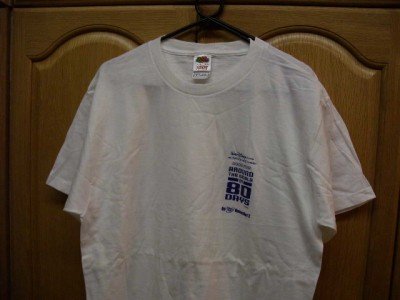 Walt Disney AROUND WORLD 80 DAYS TShirt Adult Large NEW