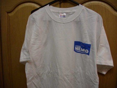Walt Disney FINDING NEMO Promo T-Shirt Adult Large NEW