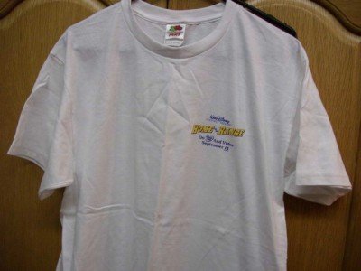 WHITE Walt Disney HOME ON RANGE T-Shirt Adult Large NEW