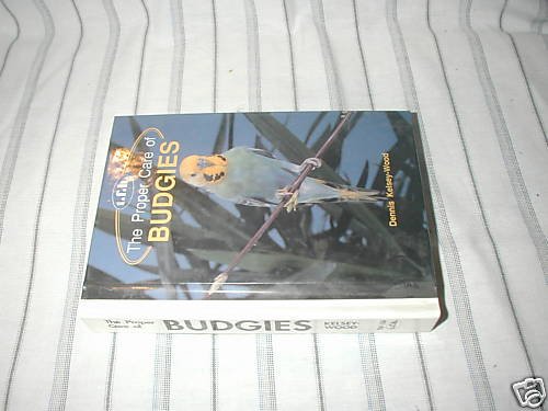 Proper Care of Budgies parakeets T.F.H Publications HB