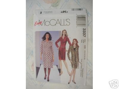 MISSES/MISS SHIRT- DRESS McCALL'S PATTERN 12 - 18