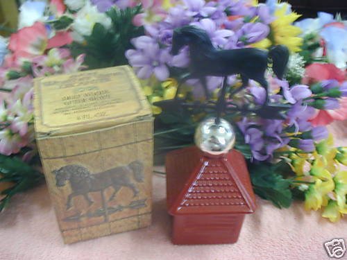 Avon DEEP WOODS After Shave (Weather Vane Decanter) 4oz
