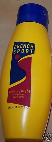 DRENCH SPORT MOISTURIZING BODY OIL 6.75oz ~~~New