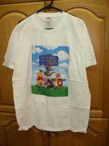 Winnie Pooh- Springtime w/ Roo T-Shirt Adult Large NEW