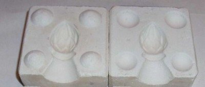 SMALL CERAMIC MOLD ~ BOTTLE STOPPER ~ DECORATIONS