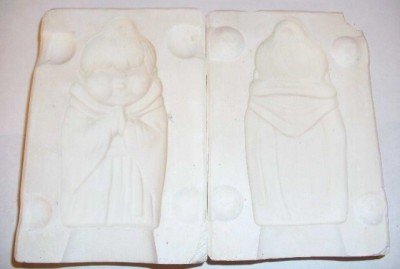1970 CERAMIC MOLD CHRISTMAS ORNAMENT ~JOSEPH~