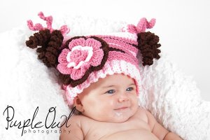 Halo Hat - Photography Prop - Any Color Combo - Boy or Girl