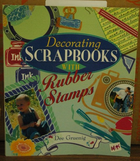 Decorating Scrapbooks with Rubber Stamps