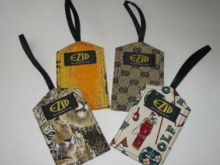 4 Suitcase LUGGAGE I.D. TAGS For Backpacks TRAVEL Your Choice!