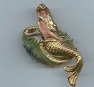 Mermaid brooch