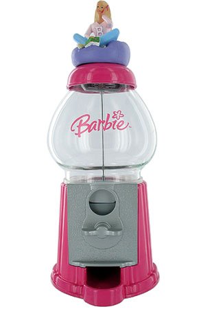 M.Z. BERGER & CO. BARBIE GUMBALL MACHINE