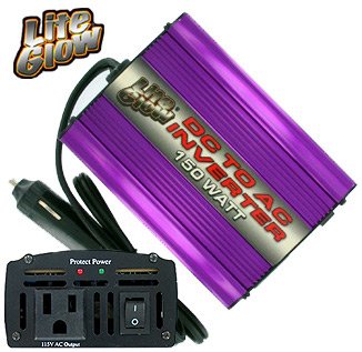 LITEGLOW 150W POWER INVERTER **NO RESERVE**