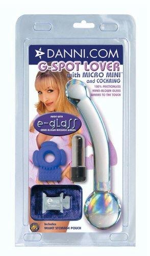 Danni's E-Glass G-Spot Lovers Massage Kit