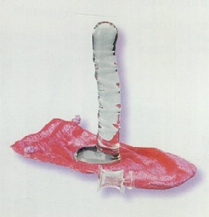 E-Glass Spiral G Spot Dildo