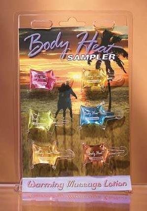Body Heat Sampler - Warming Massage Oil