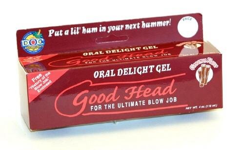 Good Head Oral Sex Gel Lots of Flavors to Choose From 4 oz.