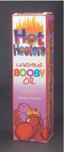 Hot Hooters Warming Booby Oil - Choose your Flavor
