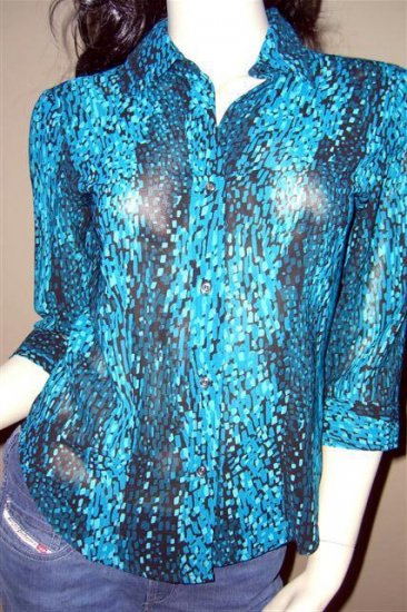 New York & Co Business Professional Career Shirt s