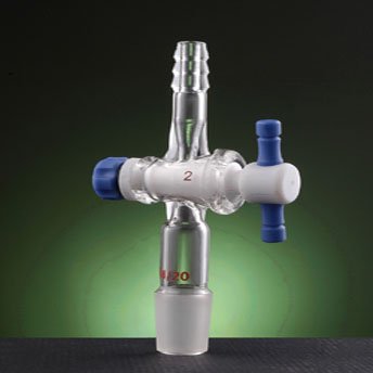Adapter,vacuum with PTFE stopcock ,24/40 joint