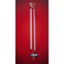 Chromatography column,35/20 sherical joint,PTFE stopcock