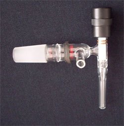 Flow control adapter,Chromatography ,24/40 RODAVISS®joint