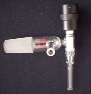 Flow control adapter,Chromatography ,24/40 inner joint