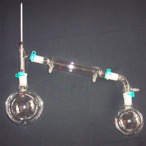 New 24/40 chemistry lab glassware distilling kit 10pcs