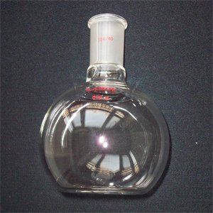 flat bottom flask,single neck,500ml,24/40,heavy wall